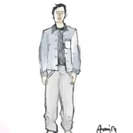 Paysage de pluie - costumes - Marjolaine Mansot