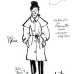 Paysage de pluie - costumes - Marjolaine Mansot