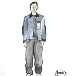 Paysage de pluie - costumes - Marjolaine Mansot