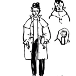 Paysage de pluie - costumes - Marjolaine Mansot