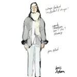 Paysage de pluie - costumes - Marjolaine Mansot