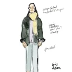 Paysage de pluie - costumes - Marjolaine Mansot